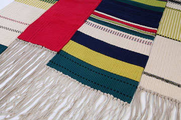 השטיחים המודולריים של נעמה כספי (צילום: תמי דהן)