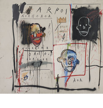 copyright © The Estate of Jean-Michel Basquiat. Licensed by Artestar, New York  (צילום: אלעד שריג)