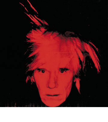 דיוקן עצמי מסוף הדרך. © 2013, The Andy Warhol Foundation for the Visual Arts, Inc. / Artists Rights Society (ARS), New York (צילום רפרודוקציה: אלעד שריג)