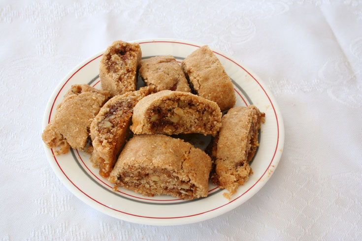 עוגיות ריבה מקמח כוסמין (צילום: אסנת לסטר)