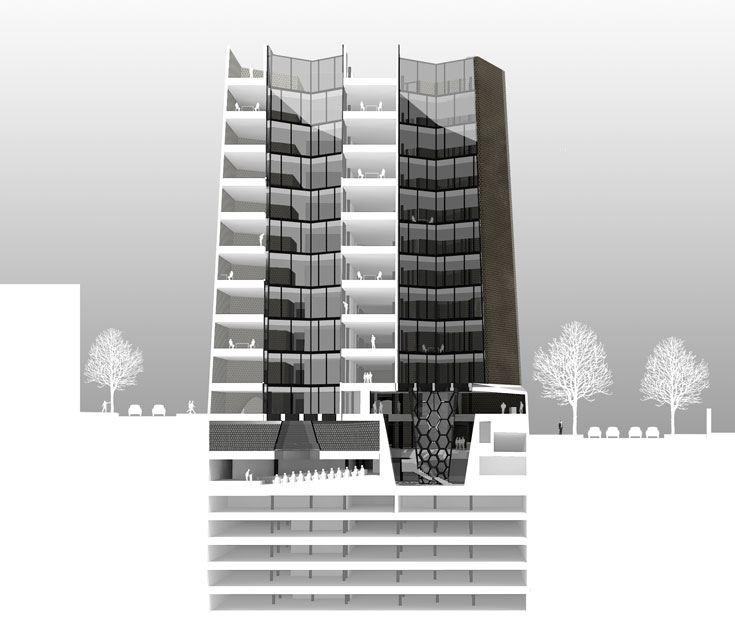 עוד מתוך ההצעה הזוכה של אלחנדרו אראוונה (באדיבות Alejandro Aravena Architects and VAV Studio)