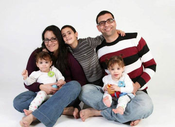חלי גורסוי ומשפחתה, trendy mom (צילום: מרב רביץ )