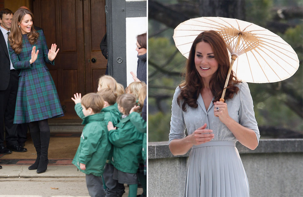 עכשיו זה רשמי: ''הוד מלכותם, הדוכס והדוכסית מקיימברידג', שמחים מאוד להודיע כי הדוכסית מקיימברידג' מצפה לתינוק'' (צילום: gettyimages)