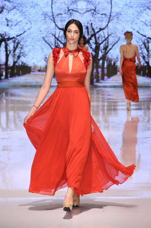 תצוגת האופנה של לי גרבנאו, חורף 2012-13 (צילום: ענבל מרמרי )