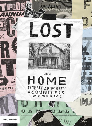 ''איבדנו את ביתנו'', של Matthew Gribben מארצות הברית (באדיבות 4Tomorrow)