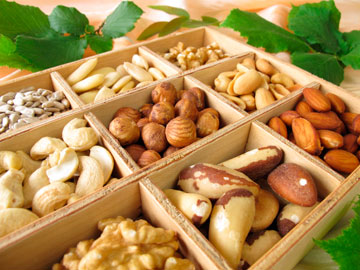 למניעת יובש מומלץ להרבות באכילת אגוזים  (צילום: thinkstock)