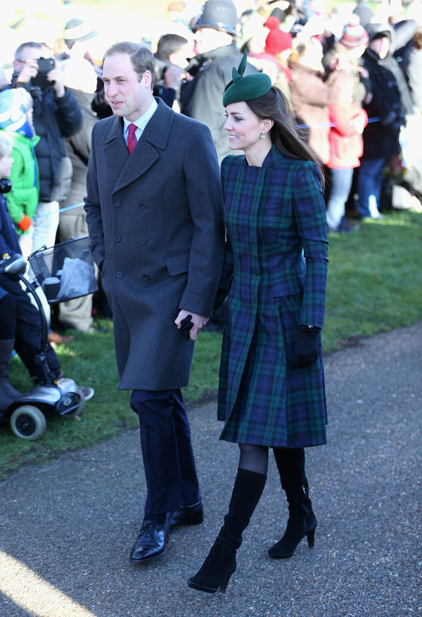 התינוק לא הוזכר, תודה לאל. הזוג המלכותי הבריטי (צילום: gettyimages)