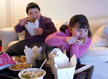 "אחד מכל ארבעה ילדים הוא שמן (צילום: thinkstock)