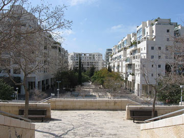 שכונת המשתלה בתל אביב. תכנון של יעקב יער (צילום: ORI)