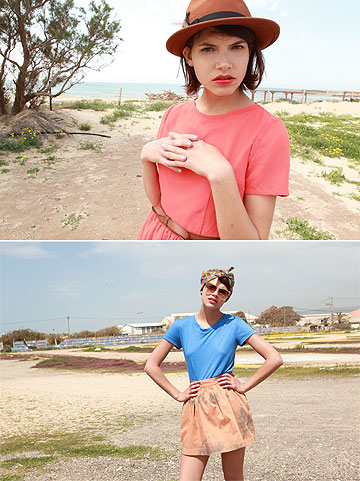 קולקציית קיץ 2011 של אנה קיי. ''אני מתגעגעת לשקט הנפשי שהיה לי כשהבגדים שלי שווקו דרך חנויות מעצבים''  (צילום: שרון ברקת)