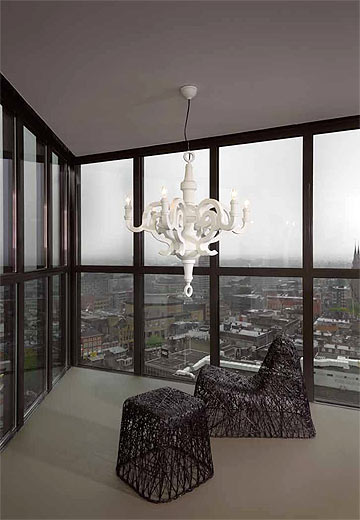 חדר עם נוף, איינדהובן. מתוך הסלון (צילום: Design Academy Eindhoven ,Taco van der Werf)