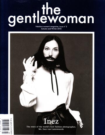 אינז ואן למסוורדה על שער המגזין The Gentlewoman