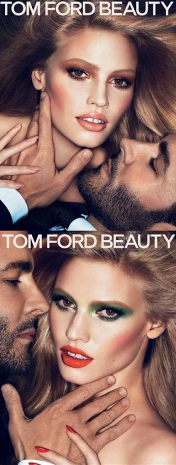 סקס גולמי. מודעות האיפור של טום פורד