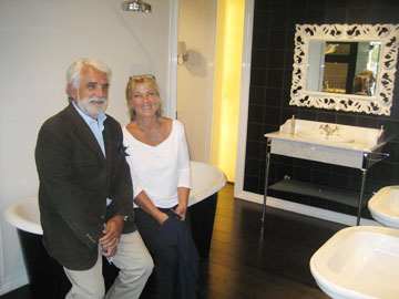 בעלי המותג והמעצבים, זוג האדריכלים פאולה וג'יאני טאניני (צילום: HeziBank- Devon&Devon)