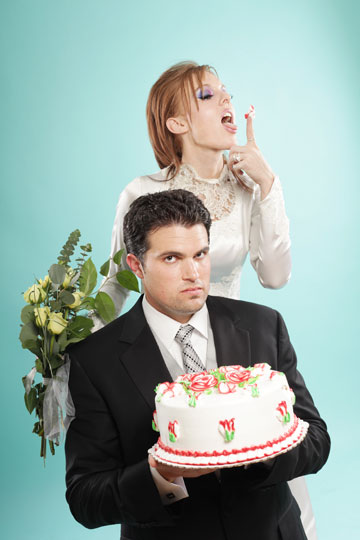 ''הטעות היחידה שלי הייתה שהתחתנתי איתך''. סתם. בצחוק. בצחוק אמרנו! (צילום: shuuterstock)