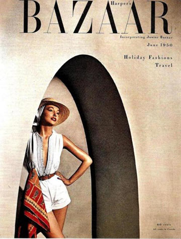 שער מגזין הארפר'ס בזאר, 1950