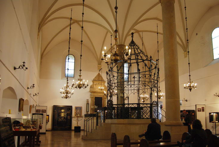 נהרס על-ידי הנאצים, היום כבר מוזיאון. בית הכנסת הישן בקרקוב (צילום: Bart Van den Bosch cc)