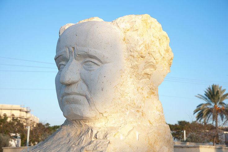 גן המנהיגים ראשון לציון מערב אדריכל חיים כהנוביץ