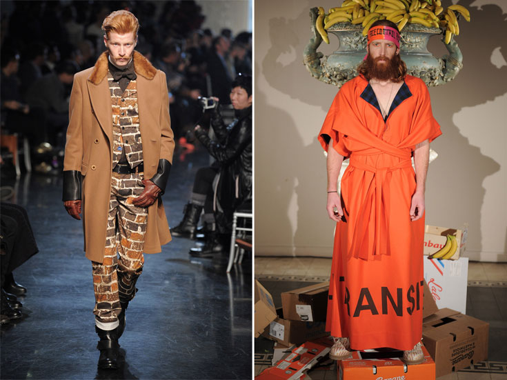 שבוע האופנה לגברים ברנהרד ווילהלם תצוגת אופנה קולקציית סתיו חורף 2012 2013 בגדי גברים ג'ינג'י