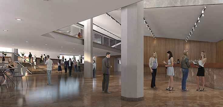 הדמיות חידוש היכל התרבות תל אביב קולקר אפשטיין