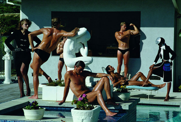 Stern, Los Angeles 1980. מתוך התערוכה לשימוש הכתבה בלבד הלמוט ניוטון צלם אופנה תערוכה פוסט לתערוכה
