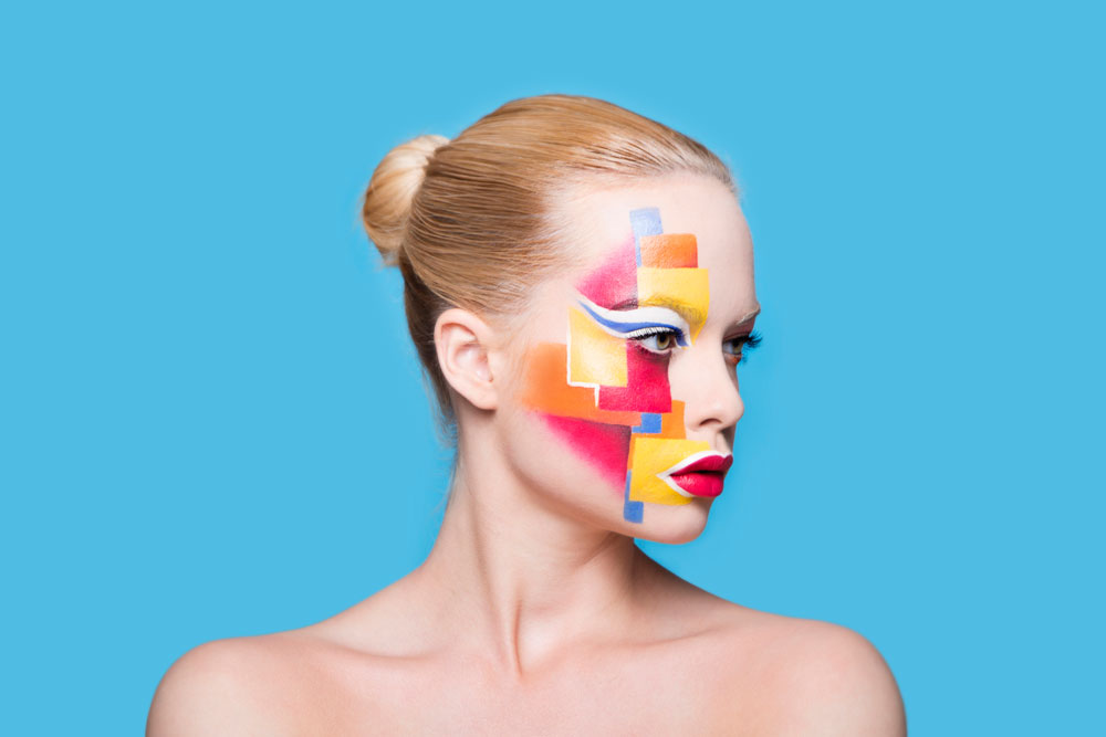 פורים רעיונות לאיפור למבוגרים ירין שחף ריבועים