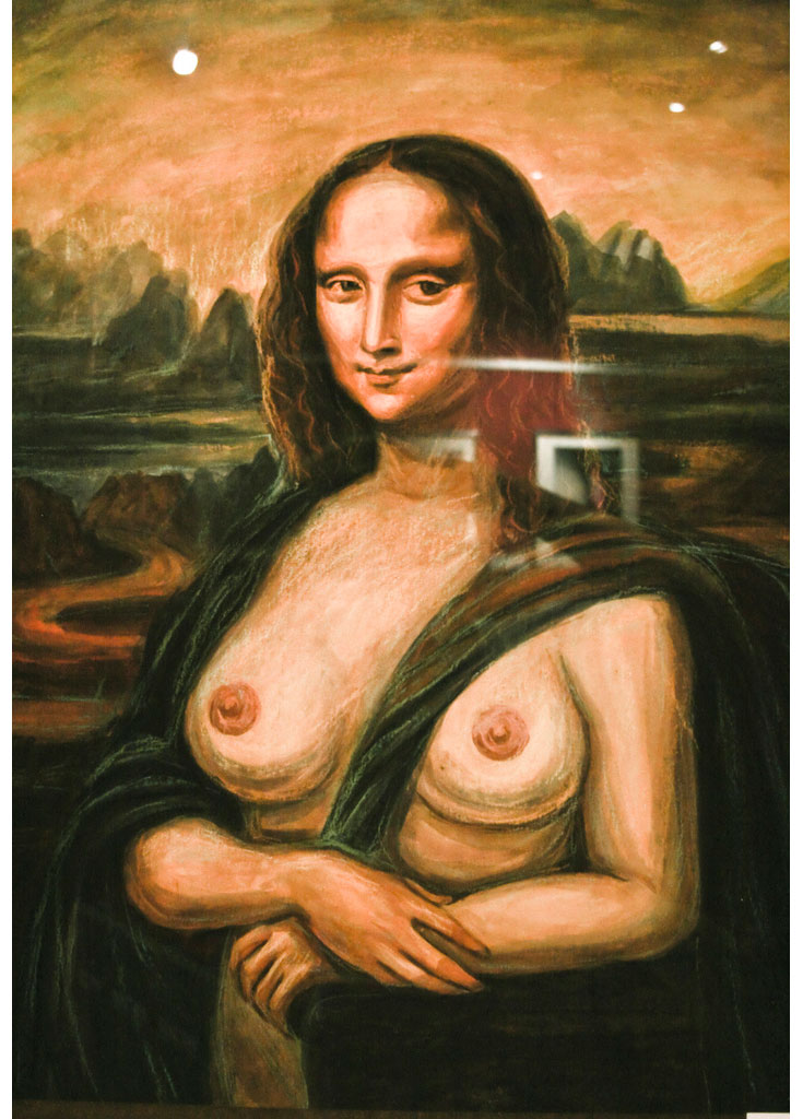 Free HQ Mona Lisa Sex Chair No Wonder She Smiles Porn Photo