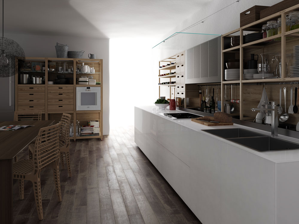 לשימוש הכתבה בלבד מטבח מטבחים יורוקוצ'ינה מילאנו 2014 valcucine