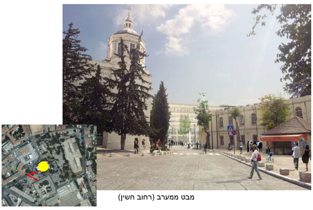 לשימוש בכתבה בלבד קמפוס בצלאל מגרש הרוסים SANAA