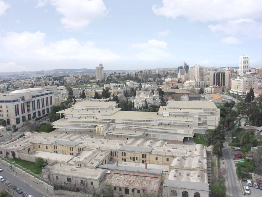 קמפוס חדש בצלאל מגרש הרוסים