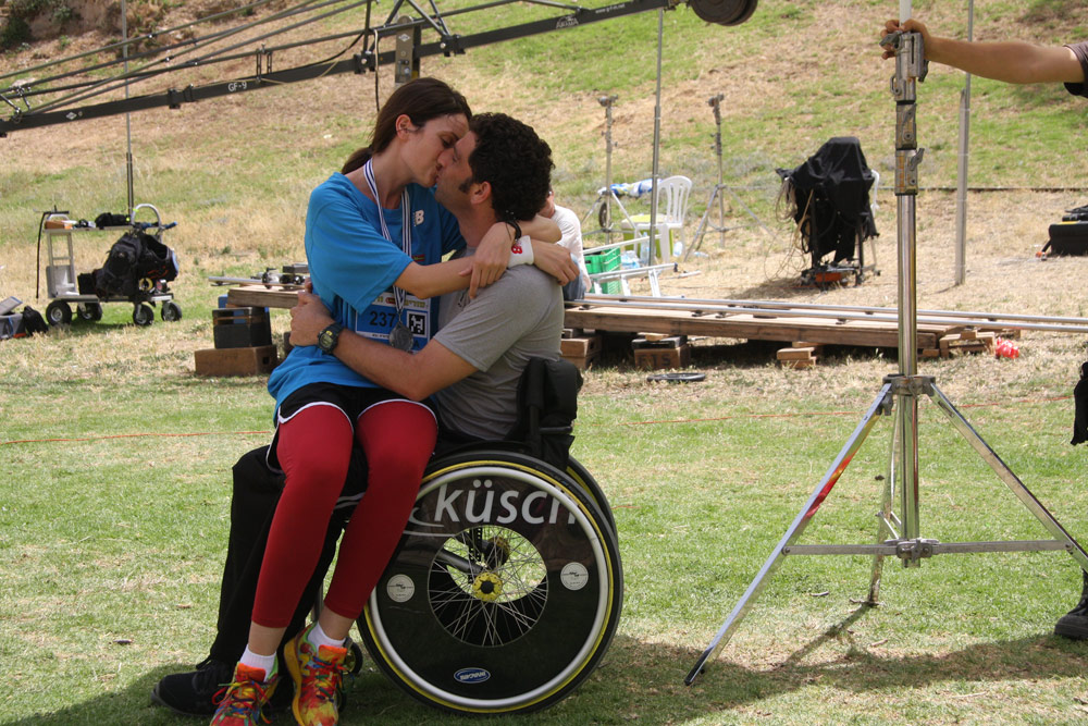 לשימוש XO צילומי הסרט זינוק בעלייה מלי לוי יוסי מרשק