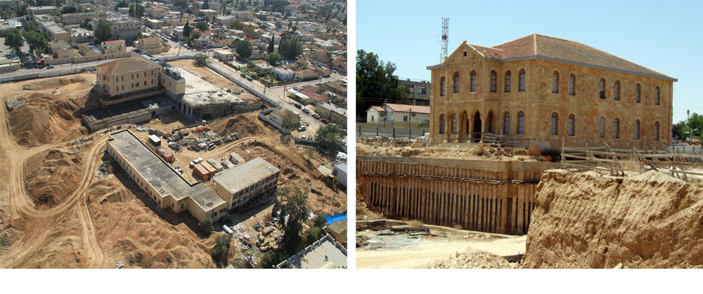 תהליך השימור והבנייה היה מורכב בגלל החפירה. האדריכלים מקווים שהפארק יצליח לתרום לתחייתה של העיר העתיקה מוזיאון המדע באר שבע תהליך בניה פארק קרסו למדע