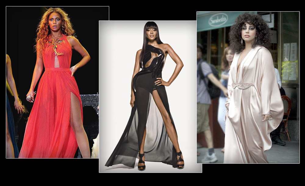 אלון לבנה מעצב שטיח אדום סלבס נעמי קמפבל