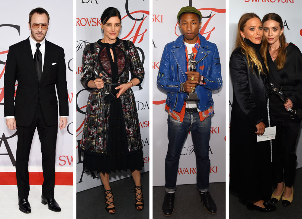 טקס פרסים CFDA פרסי אופנה 2015 פרס אייקון האופנה פארל וויליאמס