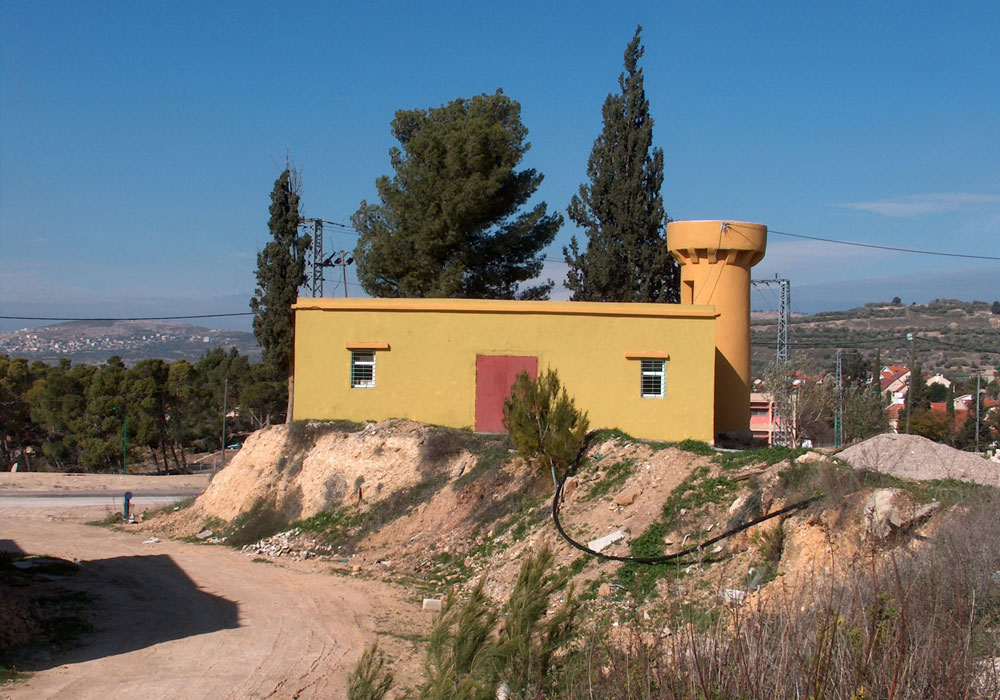 מסגד בשבי שומרון מבנים נטושים
