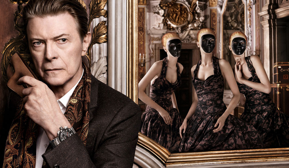 מוזיקאים מזדקנים קמפיין אופנה מוזיקאי מוזיקה דיוויד בואי לואי ויטון