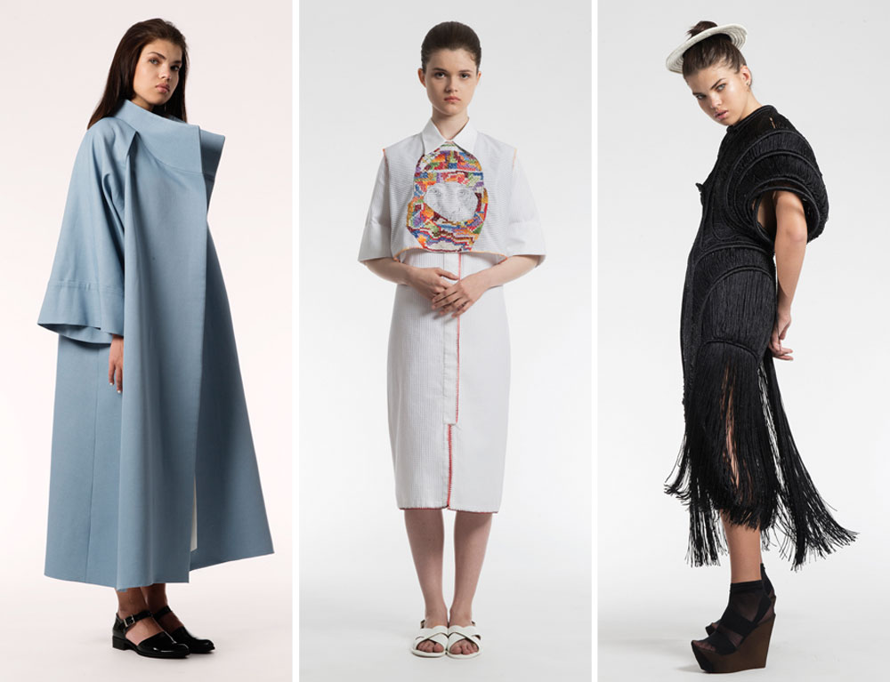 תצוגת תצוגה גמר המחלקה לאופנה בצלאל שרון דהוקרקר אלינור עאמר ליטל וייצמן