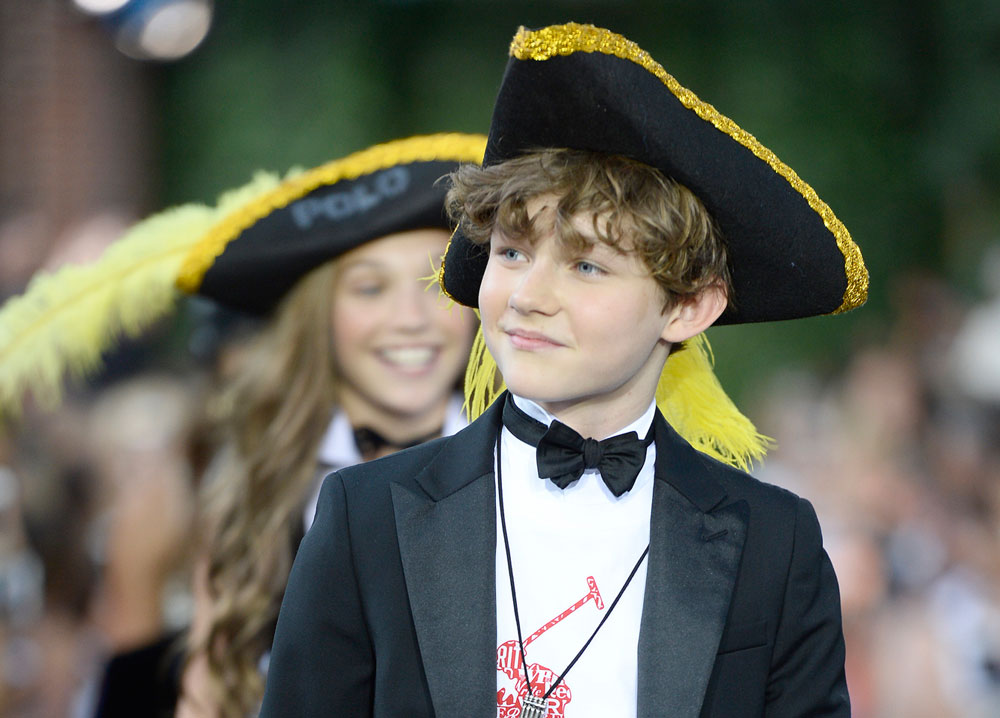 ראלף לורן תצוגת אופנה בגדי ילדים פיטר פן