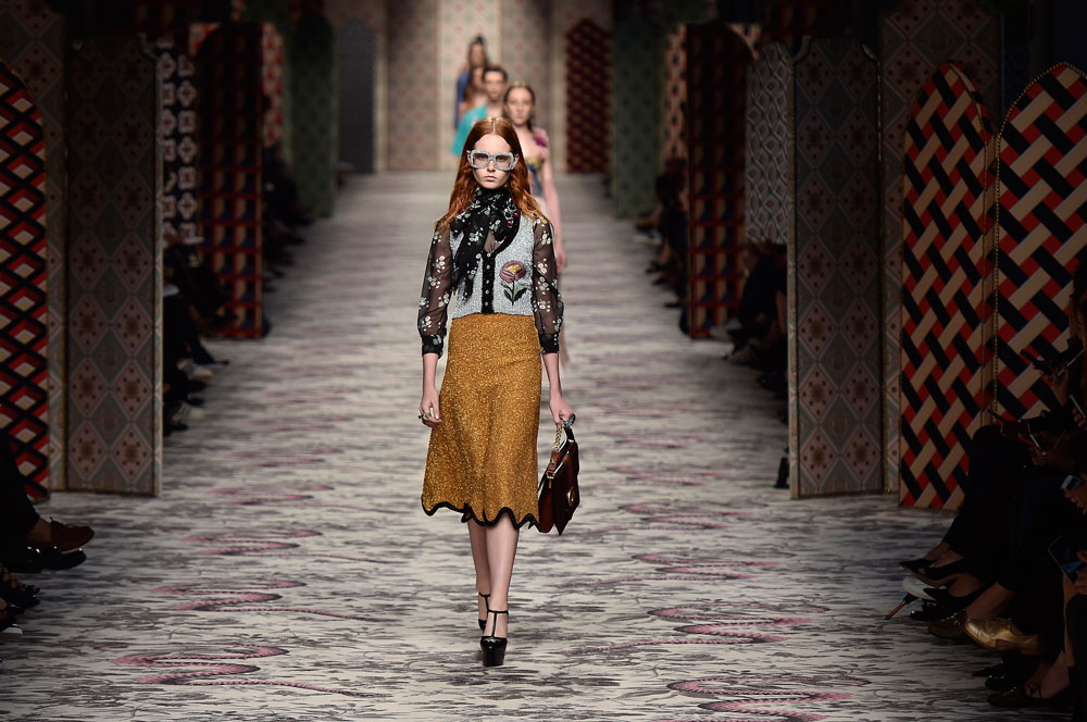 סיכום שבוע האופנה מילאנו אביב קיץ 2016 גוצ׳י תצוגה יום כיפור