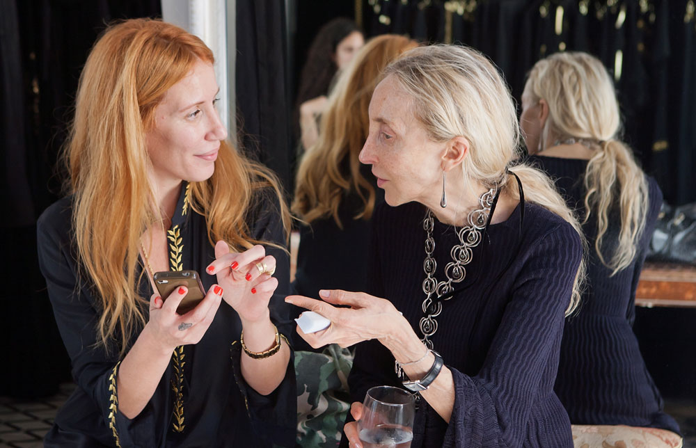 קרלה סוזאני סוצאני ביקור בישראל מעצבים ישראלים