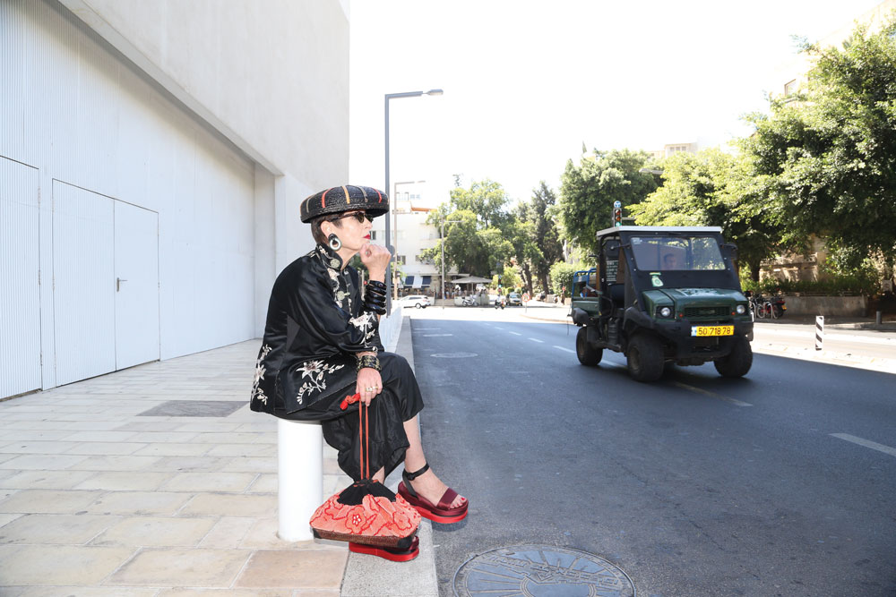 לשימוש הכתבה בלבד ציפורה סלומון אייקון אופנה זקנה זקנות נשים מבוגרות