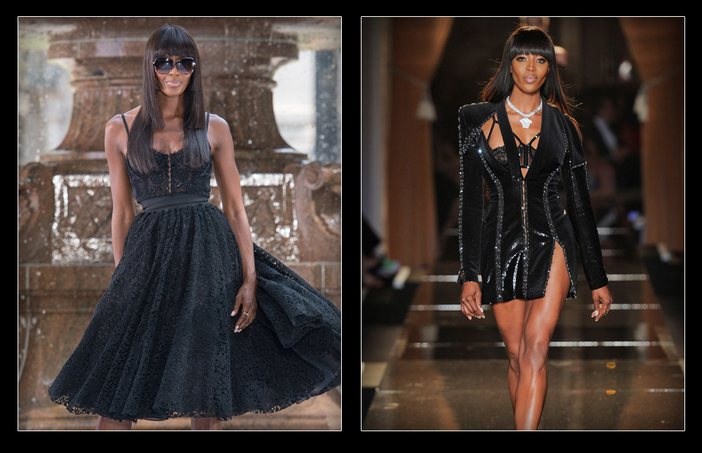 נעמי קמפבל דוגמנית קאמבק ורסאצ'ה 2013