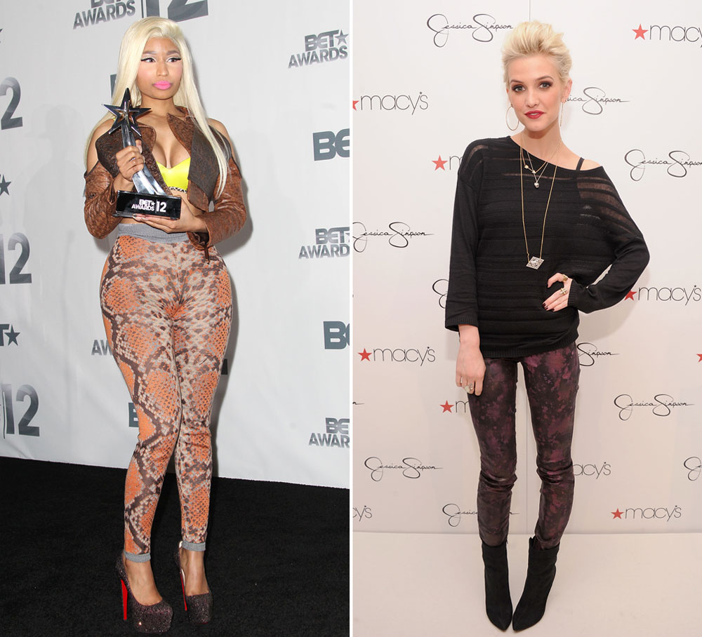 טייץ טייטס ניקי מינאז אשלי סימפסון