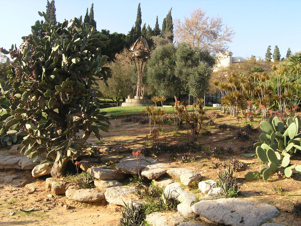 גן גסטטנר מכון ויצמן משרד דן צור ליאור וולף אדריכלי נוף