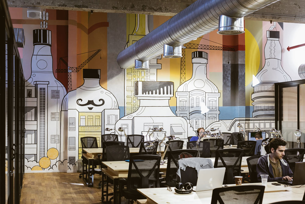 המשרדים החדשים WEWORK דובנוב