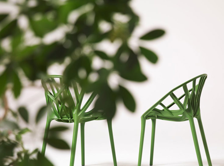 כיסא פלסטיק עלים Ronan & Erwan Bouroullec VITRA