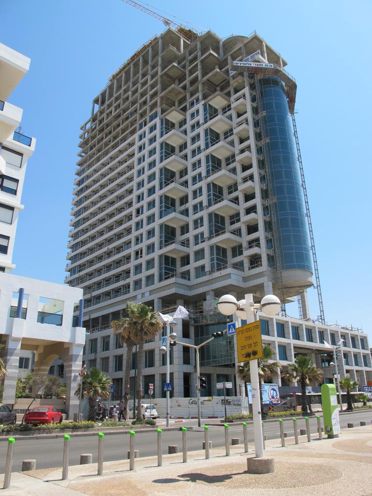sea one מראה כללי של הבניין מכיוון הטיילת 