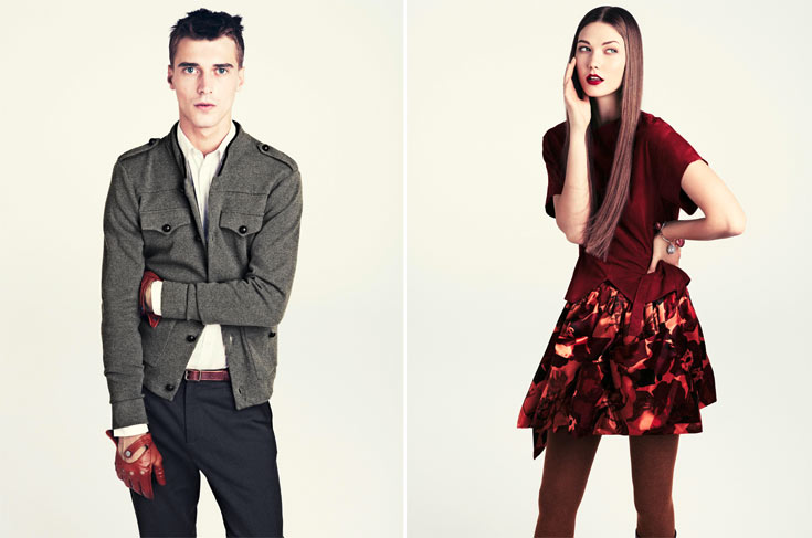 h&m קולקציית סתיו חורף 2011 2012 רשת אופנה