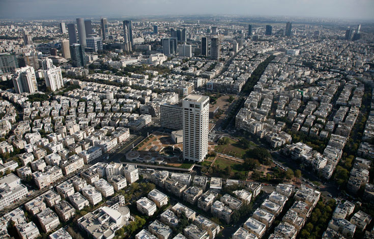 תל אביב מהאוויר תל אביב צילום אוויר