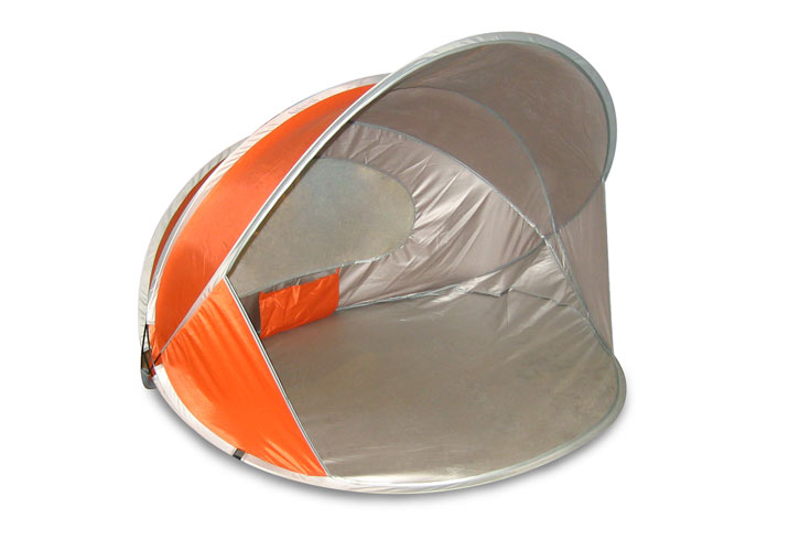 אוהל חוף מתקפל ונפתח בזריקה 159 